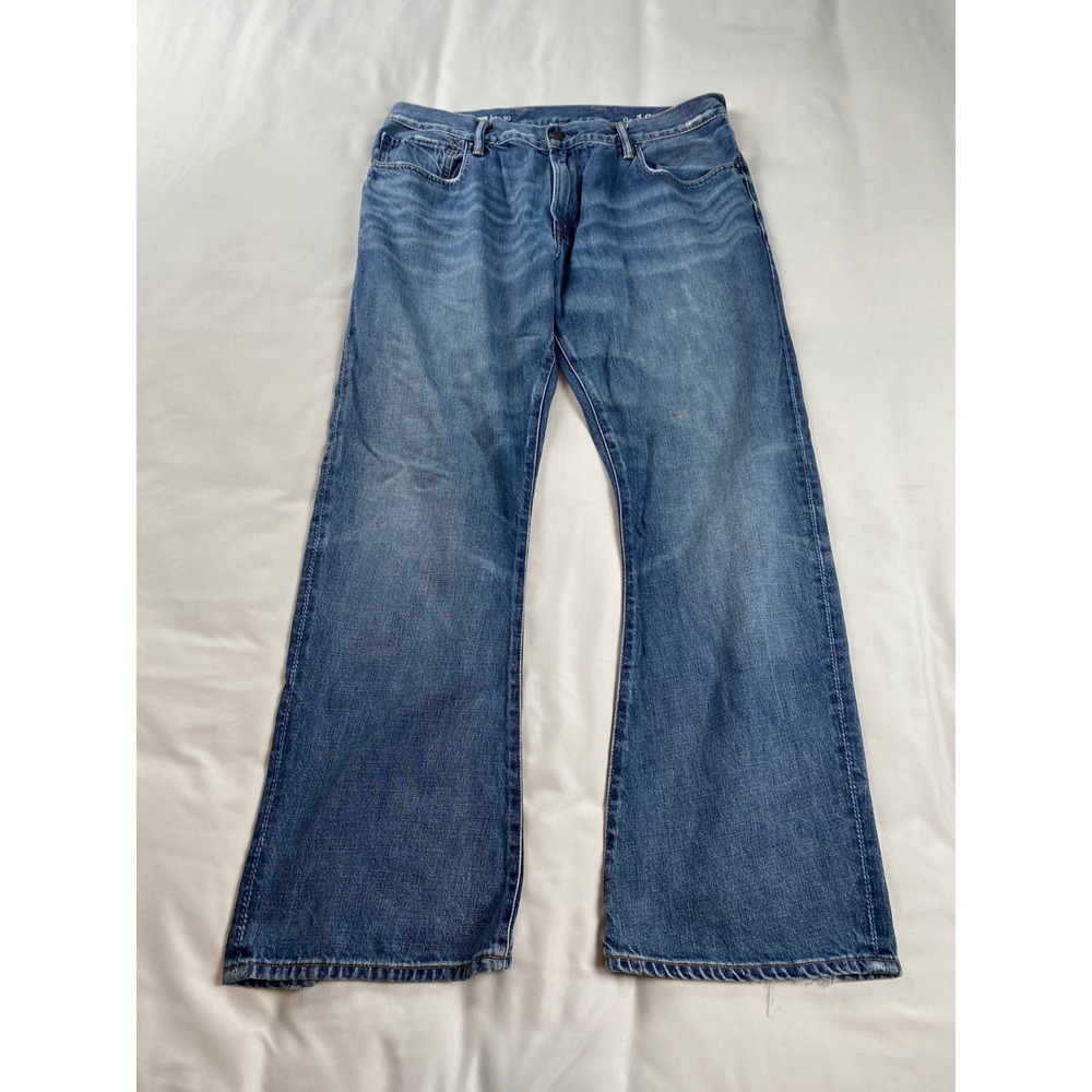 Gap 1969 Bootcut Jeans Mens 36x30 Blue Excellent Medium Wash Denim Pants